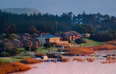 Pine Lake Marina timeshare resort in Sedgefield, Western Cape
